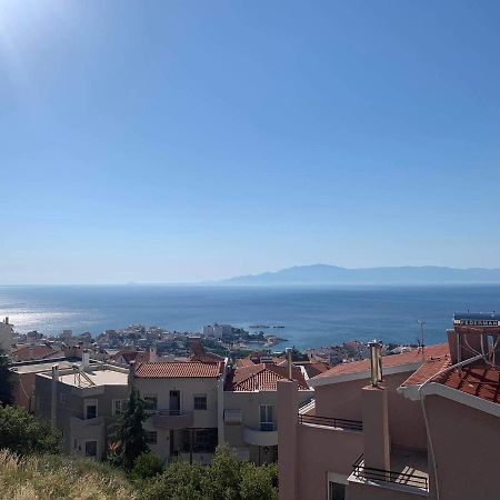 Breathtaking Sea View Daire Kavala Dış mekan fotoğraf