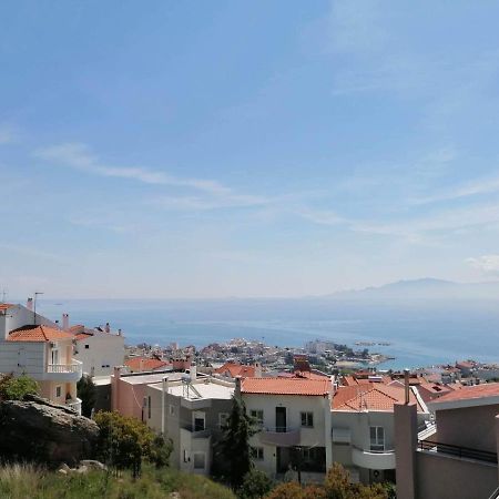 Breathtaking Sea View Daire Kavala Dış mekan fotoğraf
